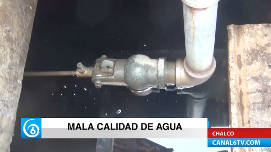 Agua sucia afecta la salud de los habitantes de Santa Cruz Campestre