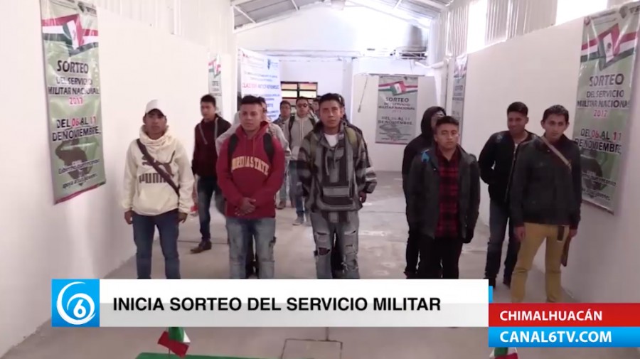 Inició el Sorteo del Servicio Militar 2017 en el municipio de Chimalhuacán