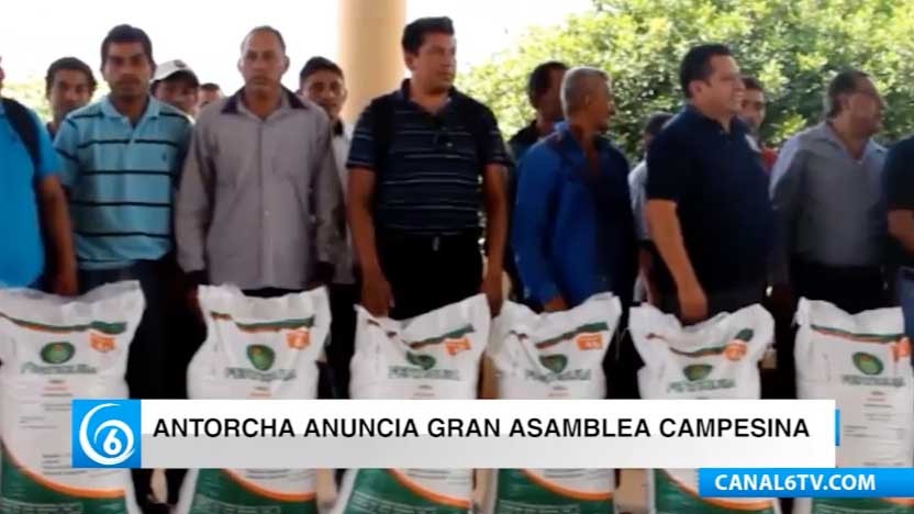 El Movimiento Antorchista invita a su Asamblea Campesina a realizarse en la zona de Los Volcanes