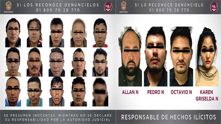 DETIENEN  A 19 INTEGRANTES DE DOS BANDAS DE SECUESTRADORES