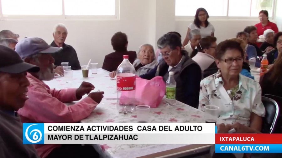 Inician actividades de la nueva casa del Adulto Mayor en Tlalpizahuac