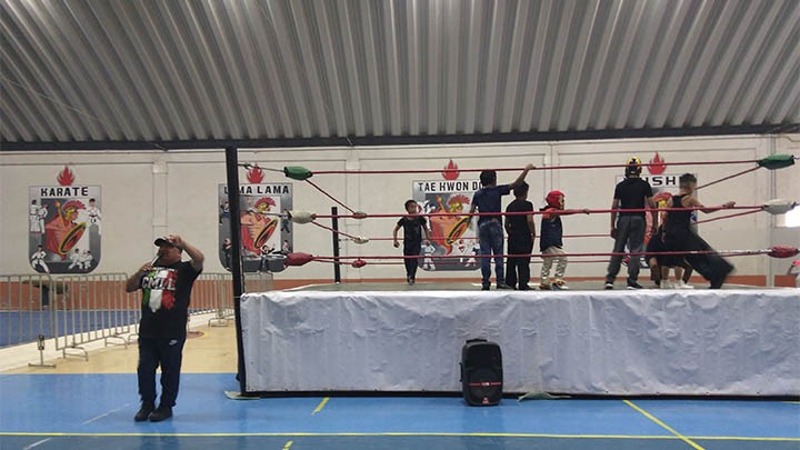 LUCHA LIBRE EN CHIMALHUACÁN