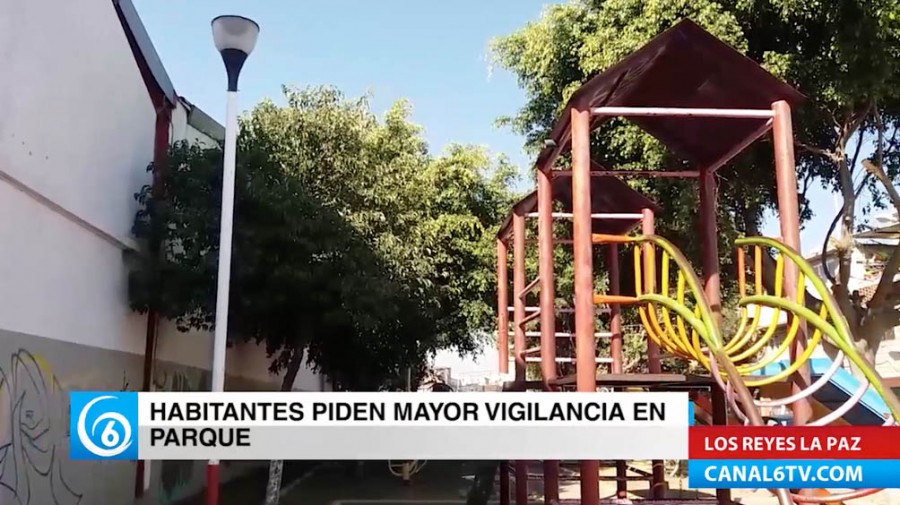 Habitantes de la Unidad Floresta piden mayor vigilancia en el parque de la comunidad