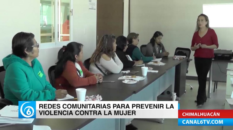 Redes comunitarias para prevenir Violencia Contra La Mujer en Chimalhuacán