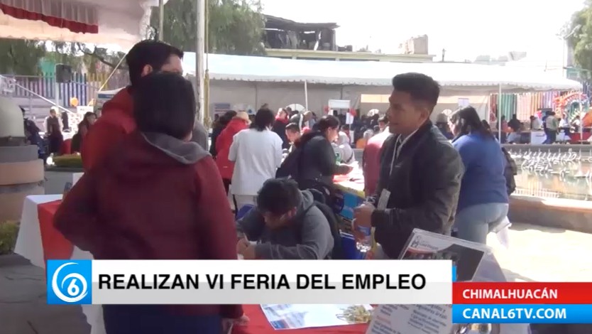 Sexta edición de la Feria del Empleo 2017 en Chimalhuacán