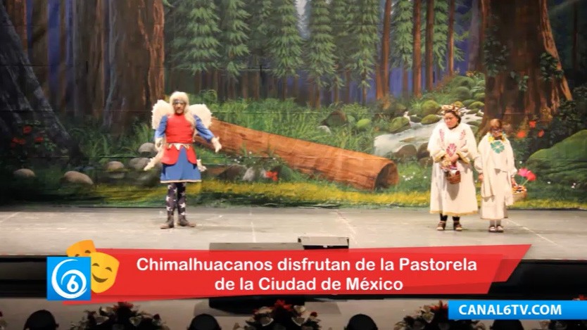 Chimalhuacán presento por segundo año el espectáculo de La Pastorela de la Ciudad de México