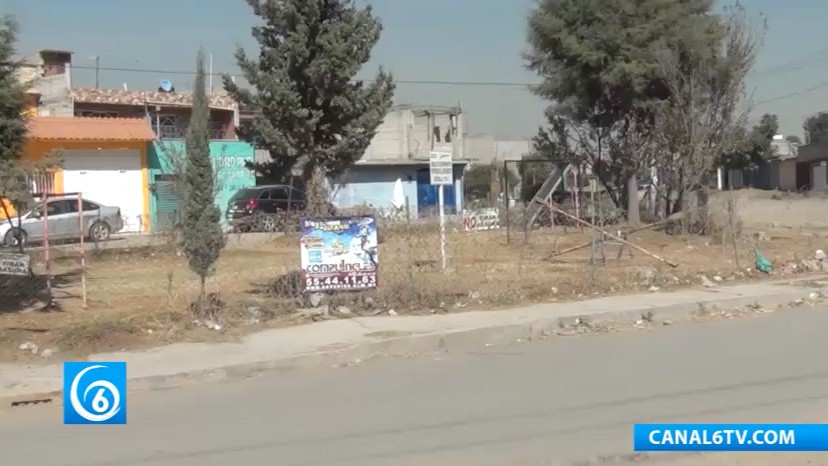 Habitantes de la colonia Zapata piden mantenimiento de parque