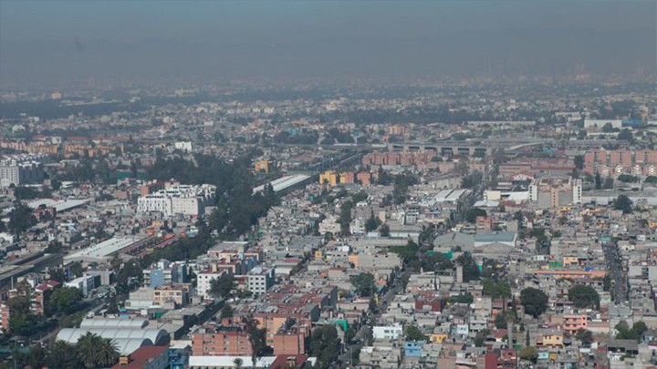 EL MUNICIPIO DE ECATEPEC AMANECE CON MALA CALIDAD DEL AIRE