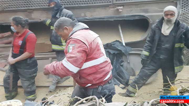 FERROCARRIL DESCARRILA EN ECATEPEC; HAY VARIOS MUERTOS