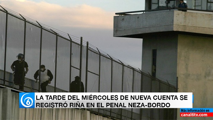 RIÑA EN PENAL NEZA-BORDO DEJA TRES RESO LESIONADOS