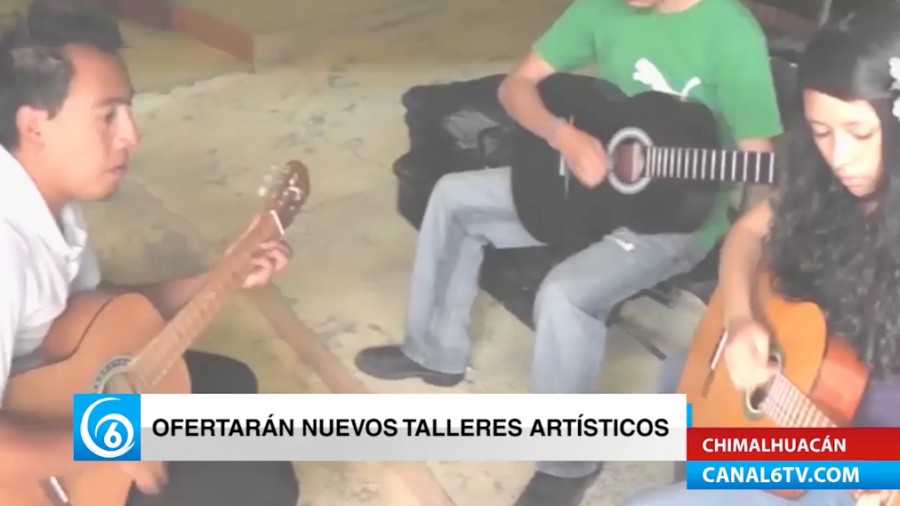 Ofrecen nuevos talleres artísticos en la Casa de Cultura  del Teatro Alcolmixtli Nezahualcóyotl