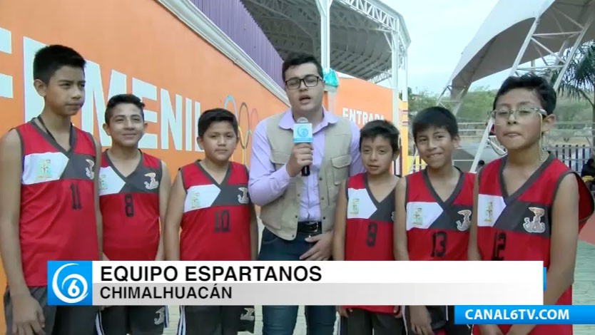 Conoce a los niños chimalhuacanos que representan al Estado de México en la categoría infantil de básquetbol