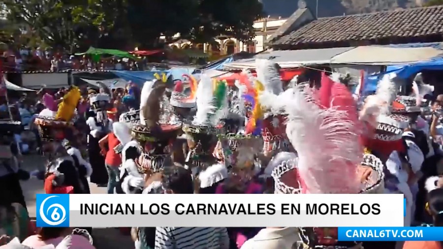 Inicia la temporada de carnavales en el estado de Morelos