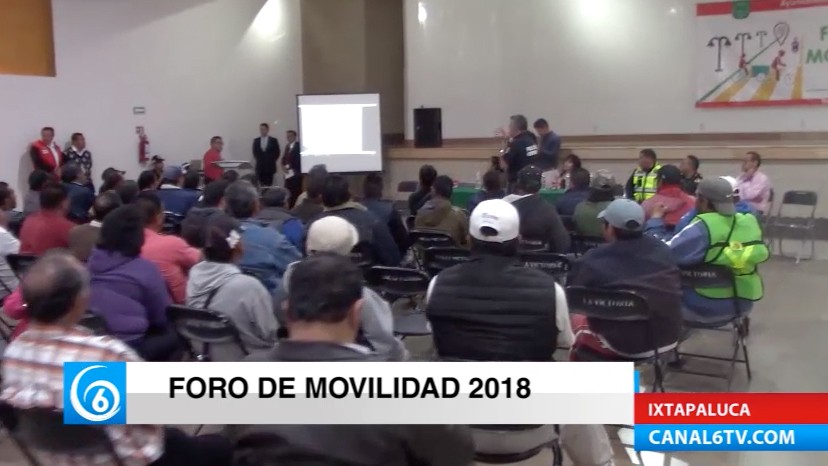 Como cada año se llevó a cabo el Foro de Movilidad 2018 en Ixtapaluca