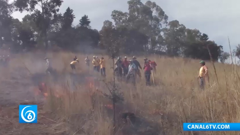 Continúa el curso sobre incendios forestales y manejo del fuego en Ixtapaluca