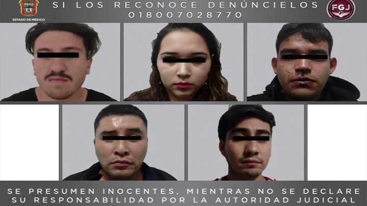 DETIENEN EN NEZAHUALCÓYOTL A CINCO PRESUNTOS EXTORSIONADORES