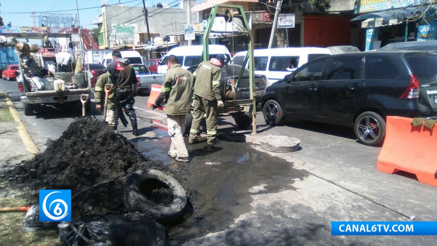 ODAPAS Ixtapaluca realizará limpieza de la red de drenaje en Boulevard Cuauhtémoc