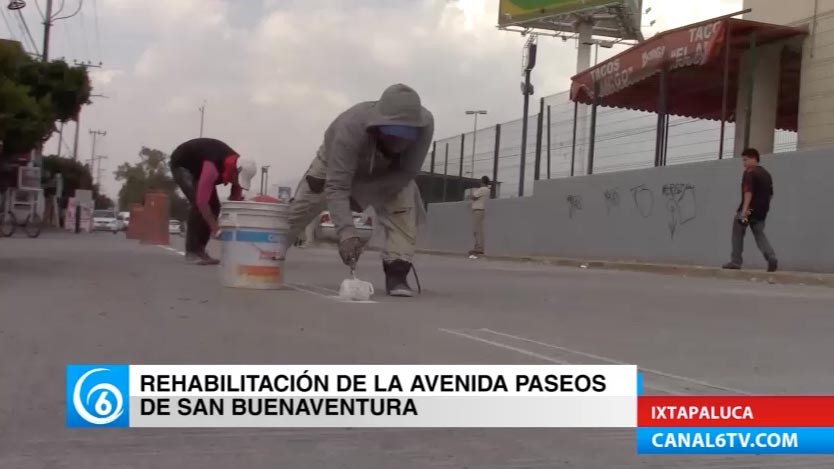 Rehabilitación de la avenida Paseos de San Buenaventura