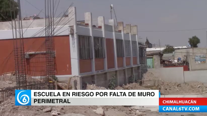 Piden colocación de barda perimetral en escuela de la colonia Tepenepantla