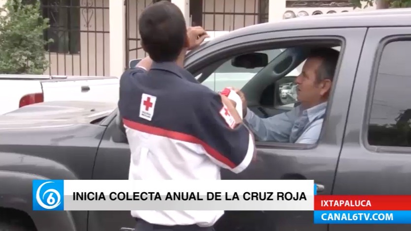 Inicia colecta anual de la Cruz Roja Mexicana