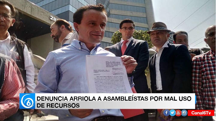 MIKEL ARRIOLA DENUNCIA A ASAMBLEÍSTAS POR DESVÍO DE RECURSOS