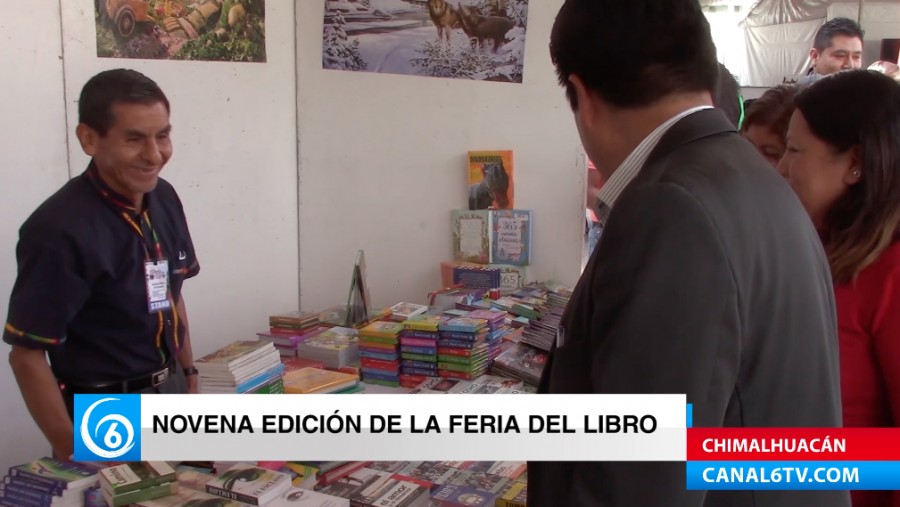 Inicia la IX Feria del Libro en Chimalhuacán