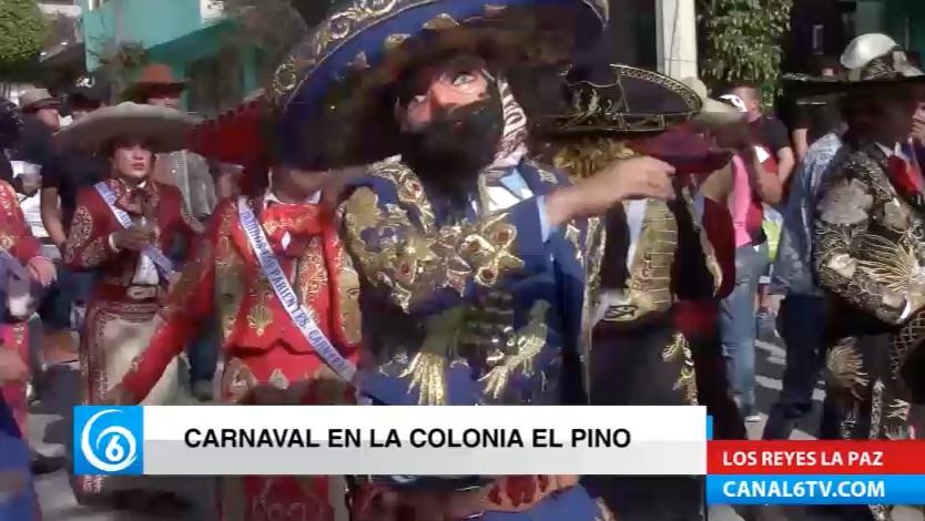 Carnaval en la colonia El Pino, una tradición que ha sido heredada de generación en generación