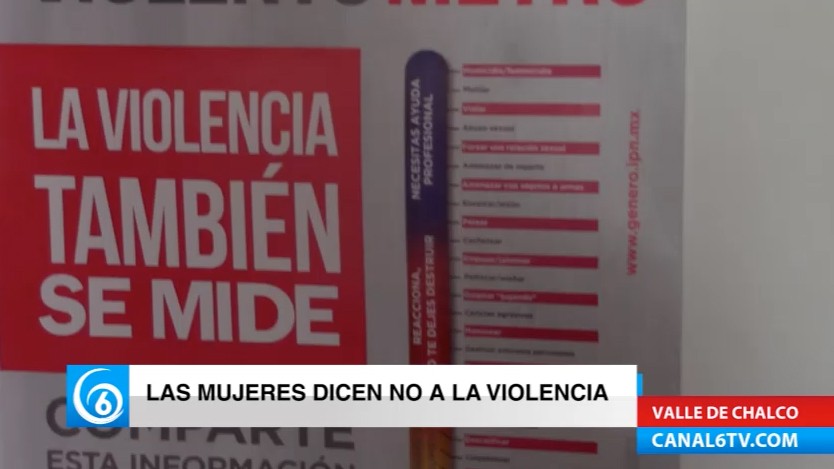 La Dirección de Atención a la Mujer en Valle de Chalco, apoya a las mujeres que sufren violencia
