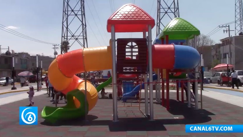 El gobierno de Chimalhuacán realizó la inauguración del parque recreativo San Lorenzo Chimalco