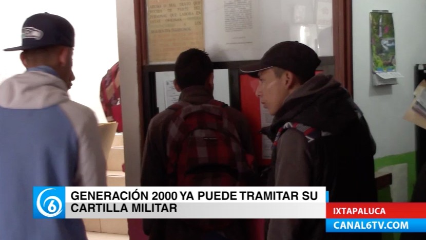 Continúa el periodo para tramitar la cartilla militar en el municipio de Ixtapaluca