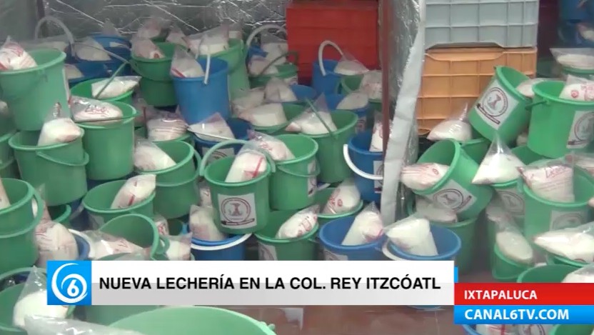 Vecinos de la colonia Rey Izcóatl se ven beneficiados con la inauguración de nueva lechería