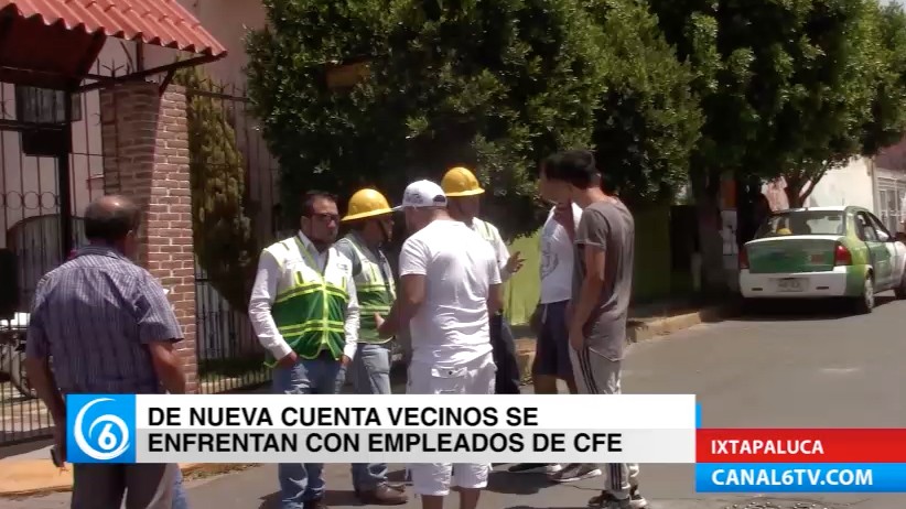 Vecinos de San Buenaventura rechazan cambio de medidores por parte de CFE