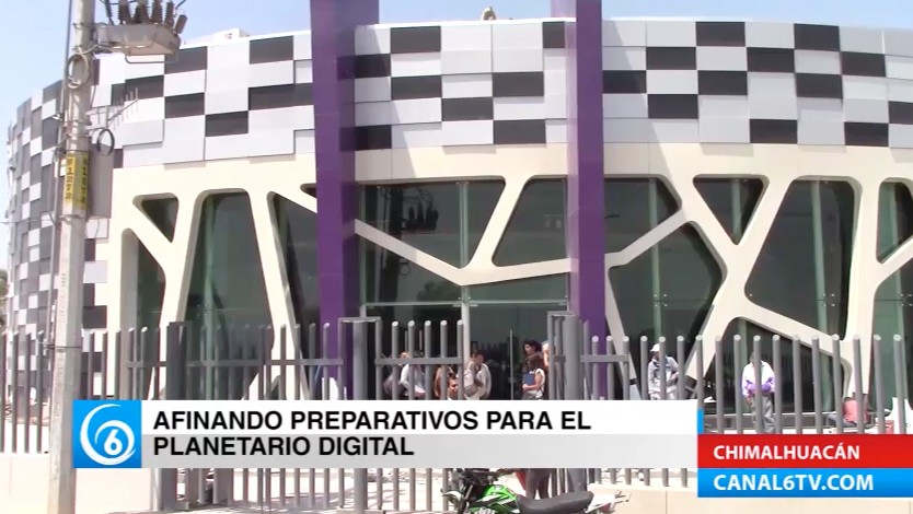 Ultiman detalles del nuevo planetario en Chimalhuacán