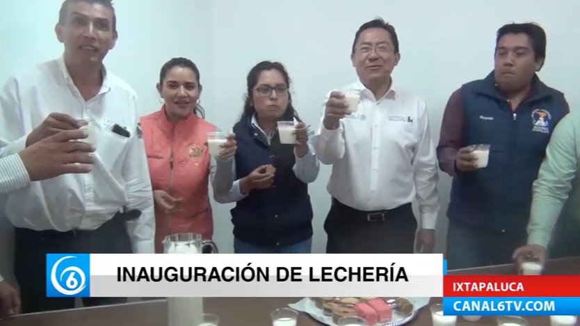 Realizan inauguración de nueva lechería en la colonia 6 de junio, de la zona alta del municipio de Ixtapaluca