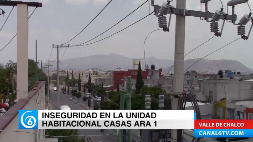 Habitantes de casas ARA en Real de San Martín denuncian falta de alumbrado público e inseguridad