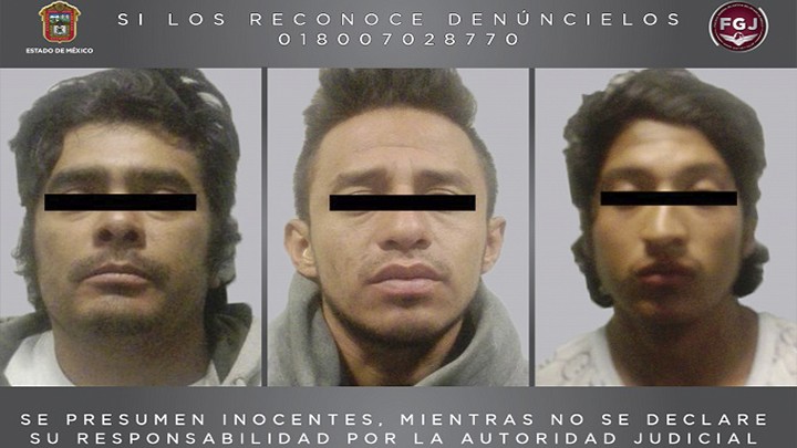 Tres presuntos narcomenudistas fueron detenidos en Teoloyucan