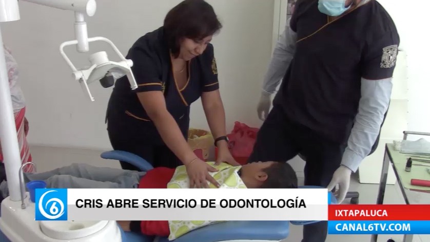 El CRIS de Los Héroes, Ixtapaluca brinda servicio de odontología