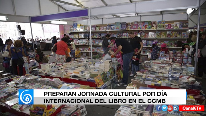 Preparan jornada cultural por día internacional del libro en el CCMB