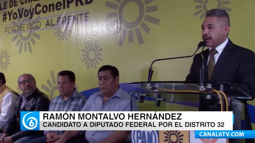 Ramón Montalvo Hernández, se postula para para candidato a Diputado Federal por el Distrito 32