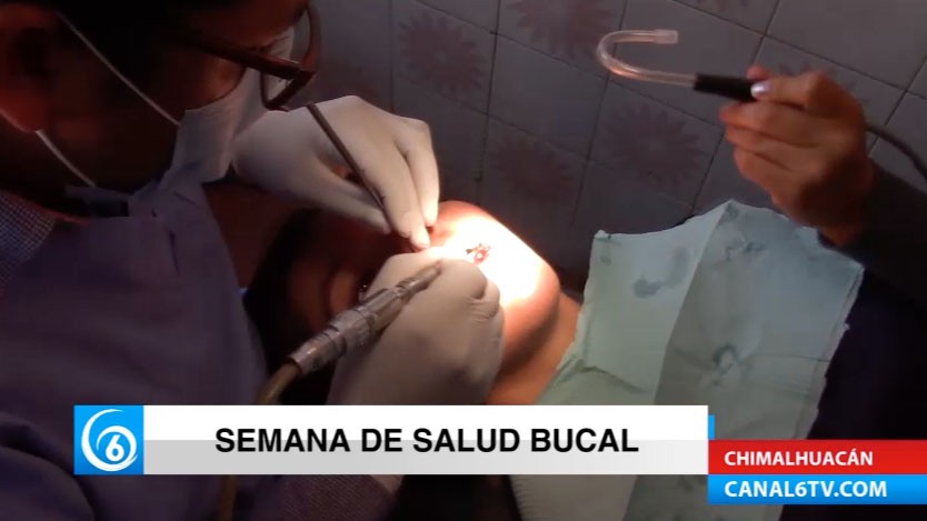 Inició la Semana Nacional de Salud Bucal y en Chimalhuacán se apoya a personas de escasos recursos para recibir este servicio