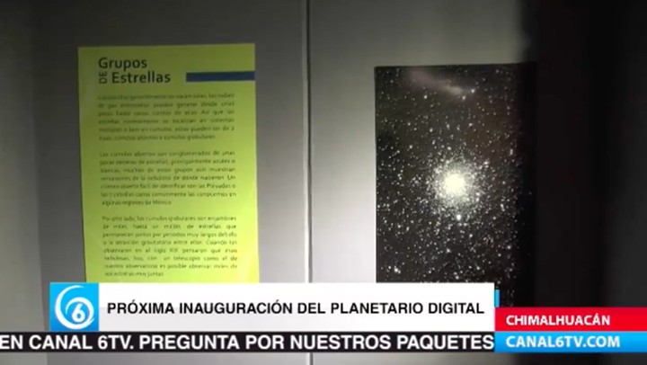 En próximos días se llevará a cabo la inauguración del nuevo planetario de Chimalhuacán