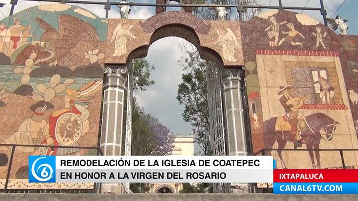 Luego de las afectaciones por el sismo del 19/S en la Iglesia de Coatepec, ésta se encuentra en espera de remodelación