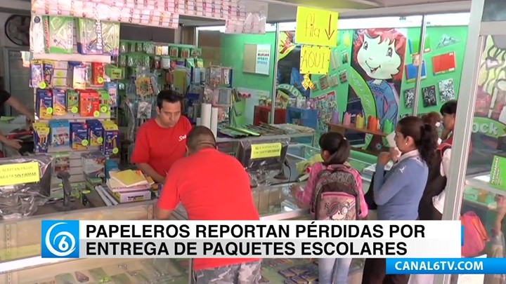 La Asociación Papelera del Estado de México, ha reportado perdidas en las ventas de este sector