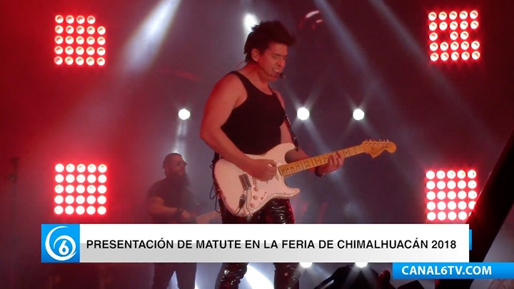 Así disfrutaron los asistentes a la Feria de Chimalhuacán de la presentación de Matute