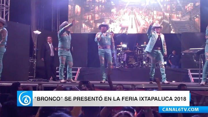 Con sus mejores éxitos se presentó Bronco en la Explanada Municipal de la Feria del Señor de los Milagros