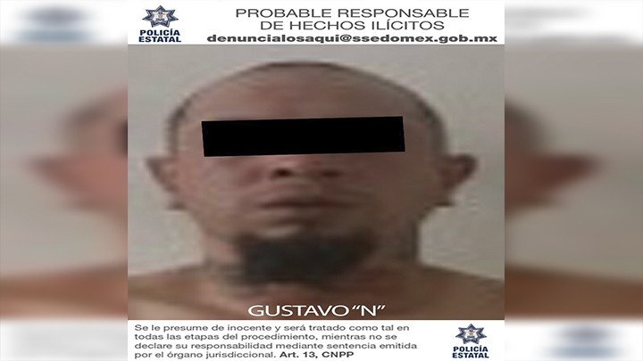 Presunto narcomenudista fue detenido en Naucalpan