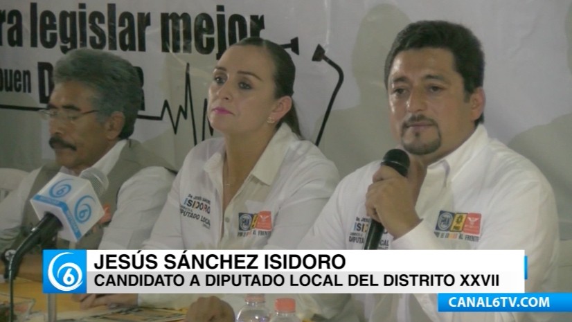 Inicia actividades Jesús Sánchez Isidoro, candidato a diputado local por el Distrito XXVII en Valle de Chalco