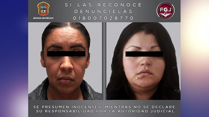 Dos mujeres fueron detenidas en Naucalpan por presunto narcomenudeo