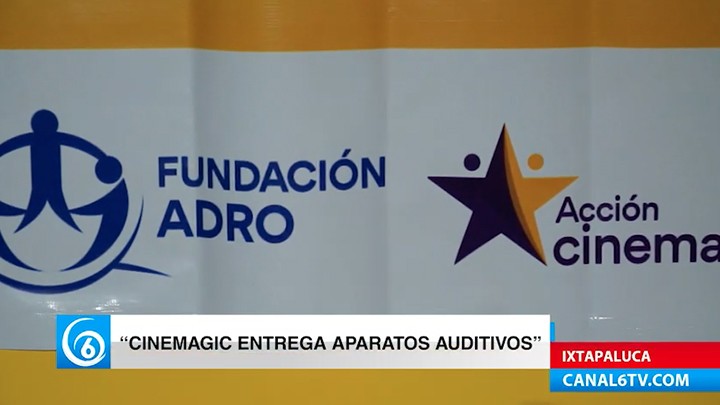 Cinemagic a través de la Fundación ADRO realizó la entrega de aparatos auditivos del programa Palabras Mágicas 2018