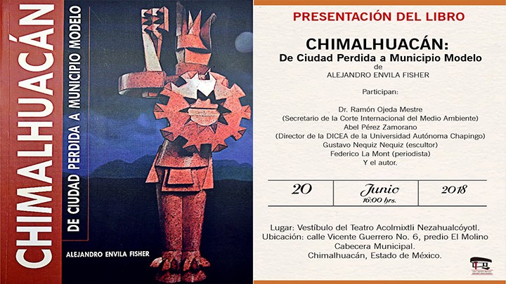 No te pierdas la presentación del libro De Ciudad Perdida a Municipio Modelo